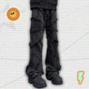 Black Stacked Jeans