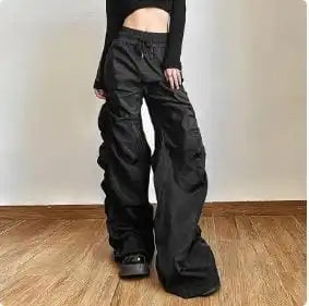 Black Y2K Pants