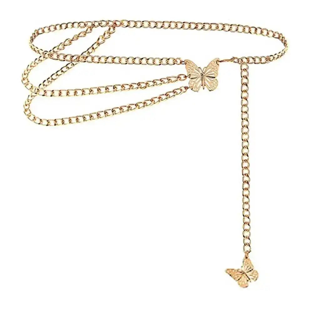 Butterfly Waist Chain Y2K