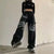 Cyber Y2K Skeleton Pants