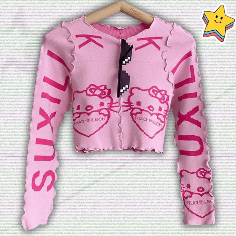 Hello Kitty Sweater Y2K