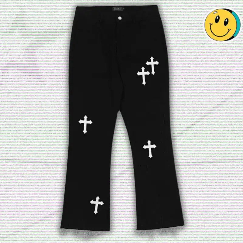 Jeans With Crosses