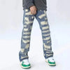 Stacked Ripped Jeans