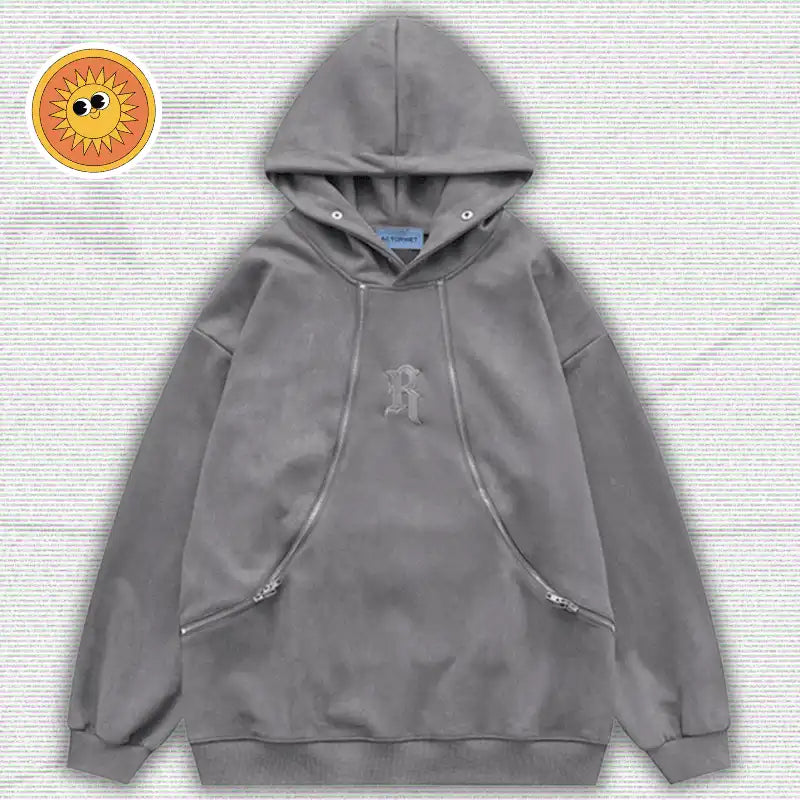 Vintage Y2K Unicolor Hoodie