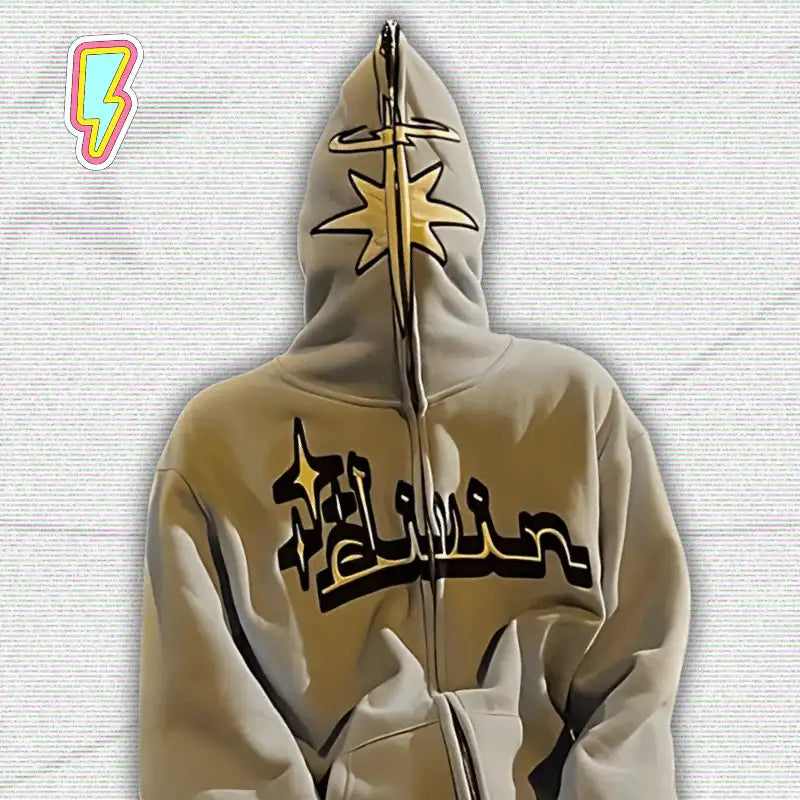White Y2K Hoodie