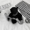 Y2K Black Bear Bag