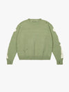 Y2K Bone Print Sweater