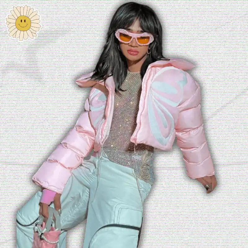 Y2K Butterfly Puffer
