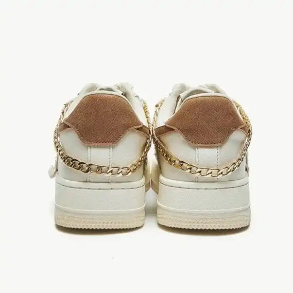 Y2K Chain Cross Sneakers