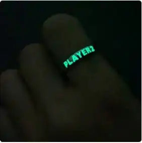 Y2K Couple Rings Set