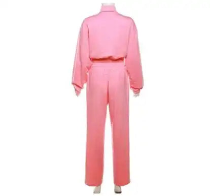 Y2K Crop Top Tracksuit