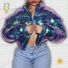 Y2K Cropped Bubble Down Coats