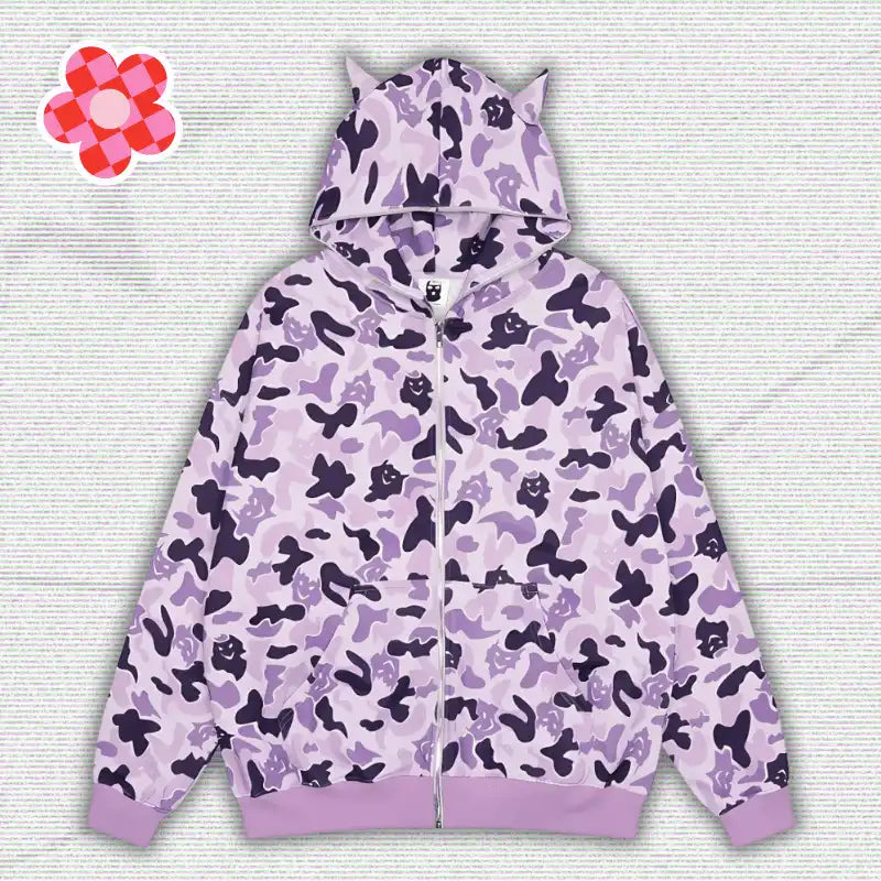 Y2K Demon Vintage Hoodie