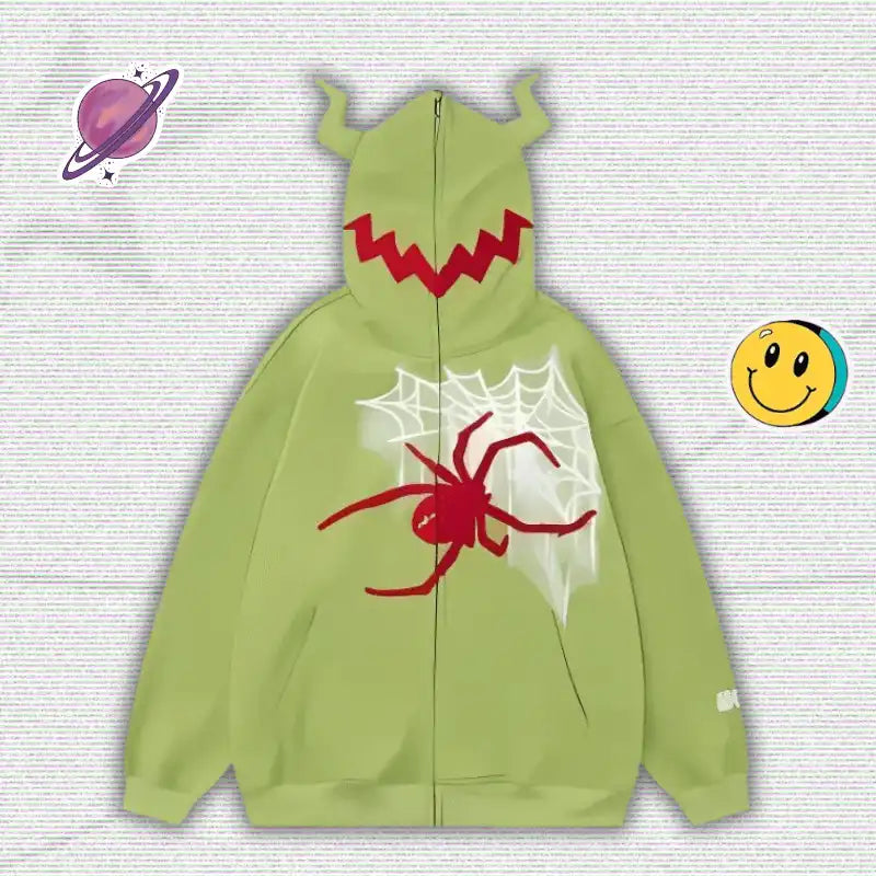 Y2K Devil Horn Hoodie