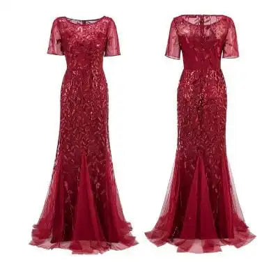 Y2K Embroidered Prom Dresses