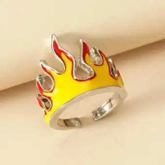 Y2K Flame Ring