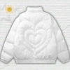 Y2K Heart Puffer Jacket