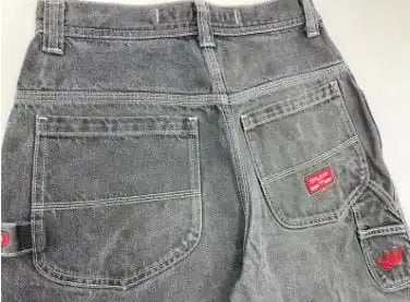Y2K Hip Hop Denim Short