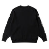 Y2K Knitted Skull Sweater