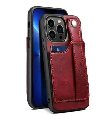 Y2K Leather Wallet Phone Case