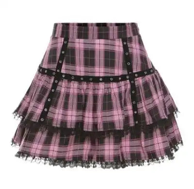 Y2K Lolita Cake Mini Skirts