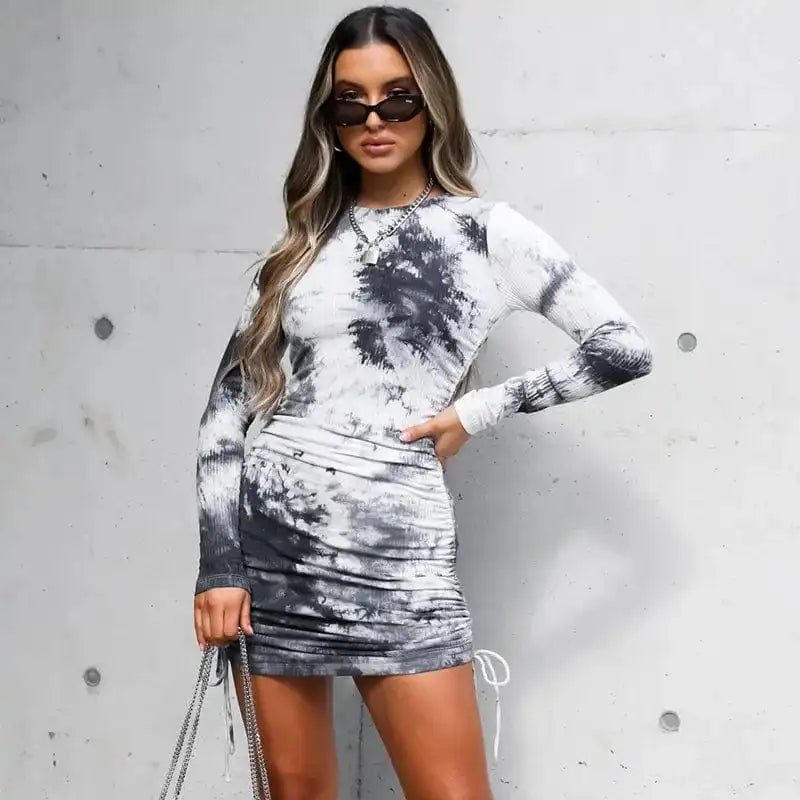 Y2K Long Sleeve Dress