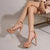 Y2K Nude Platform Heels