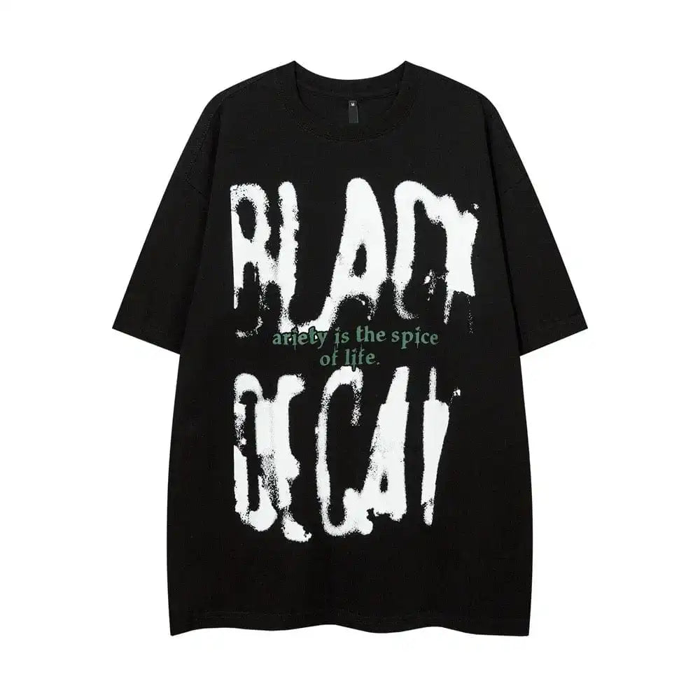 Y2K Oversized Graphic Tee