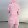 Y2K Pink Tracksuit