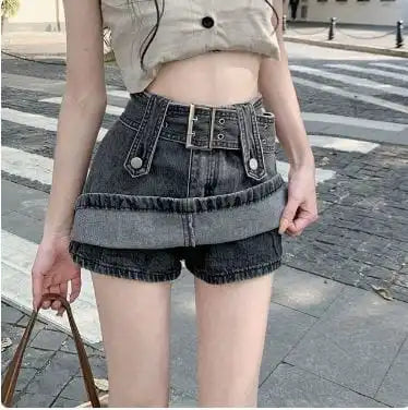Y2K Pockets Denim Skirt