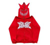 Y2K Rhinestone Skeleton Hoodies