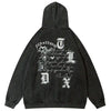 Y2K Saint Cross Hoodie