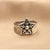 Y2K Star Pattern Ring