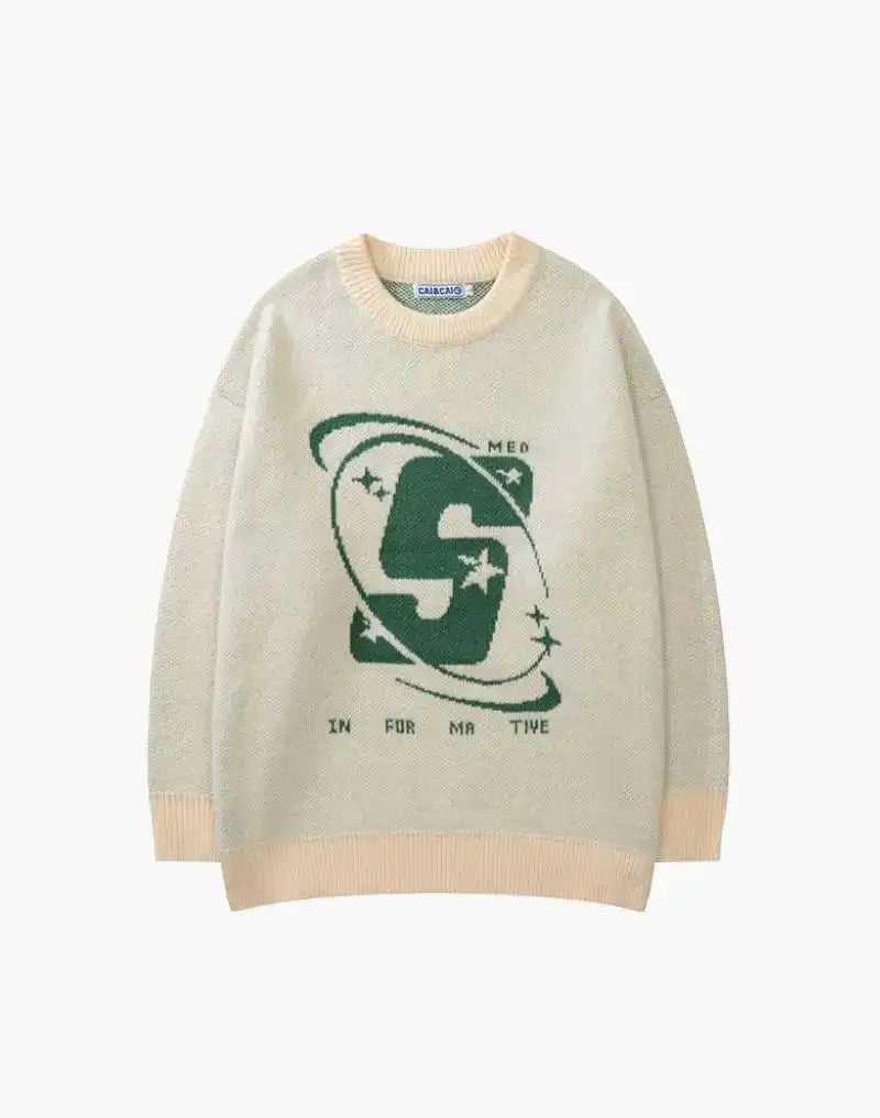 Y2K Universe Graphic Sweater