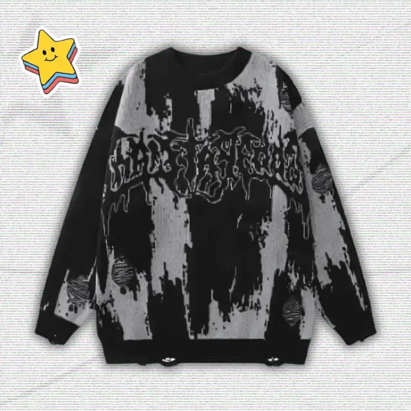 Y2K Vintage Ripped Sweaters