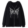 Y2K Zip Up Hoodie