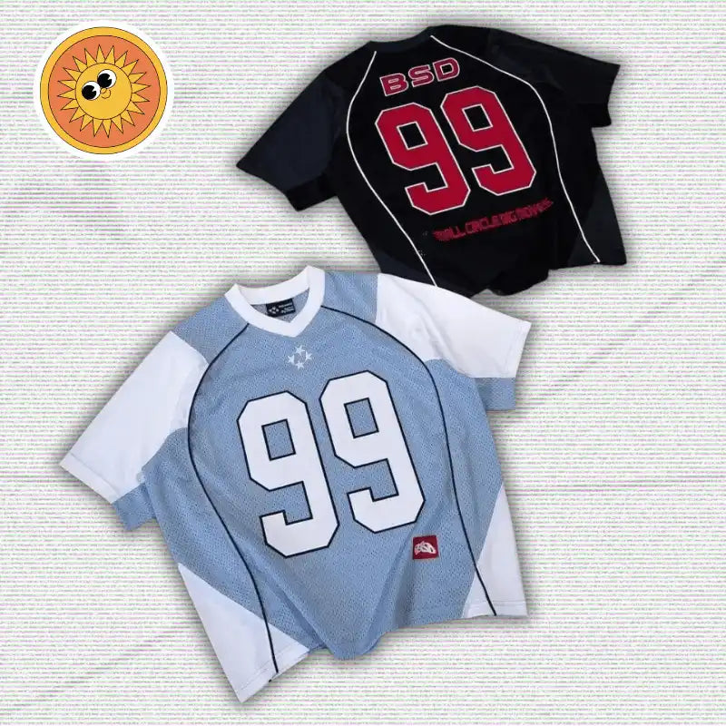 Y2k American Jersey Shirt