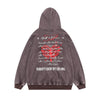 Y2K Zip Up Hoodie Mens